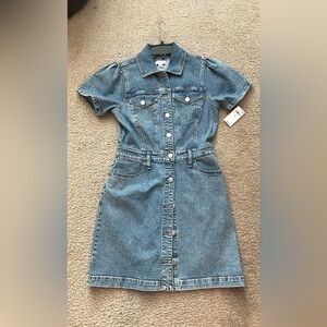 New with tag ON 34th denim dress size 4